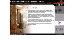Desktop Screenshot of calgaryoptical.com
